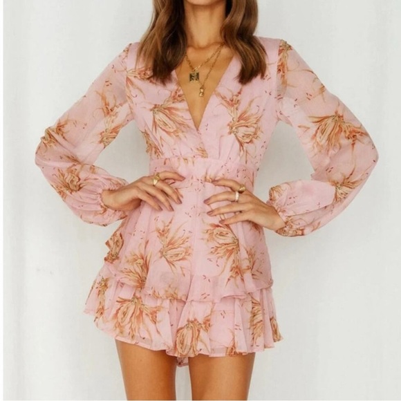 Final* Thrifts Tomorrow Anthropologie Saint+Secrets Kerry Balloon Ruffle Mini - Picture 1 of 10